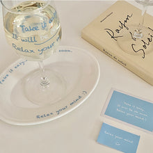 Inspired saying 250ml glass wine goblet