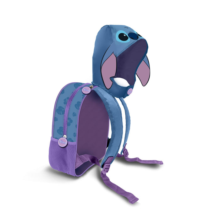 Stitch kapucnis gyerek hátizsák vízálló anyagból