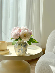 Elegant ceramic vase for flowers and home decor