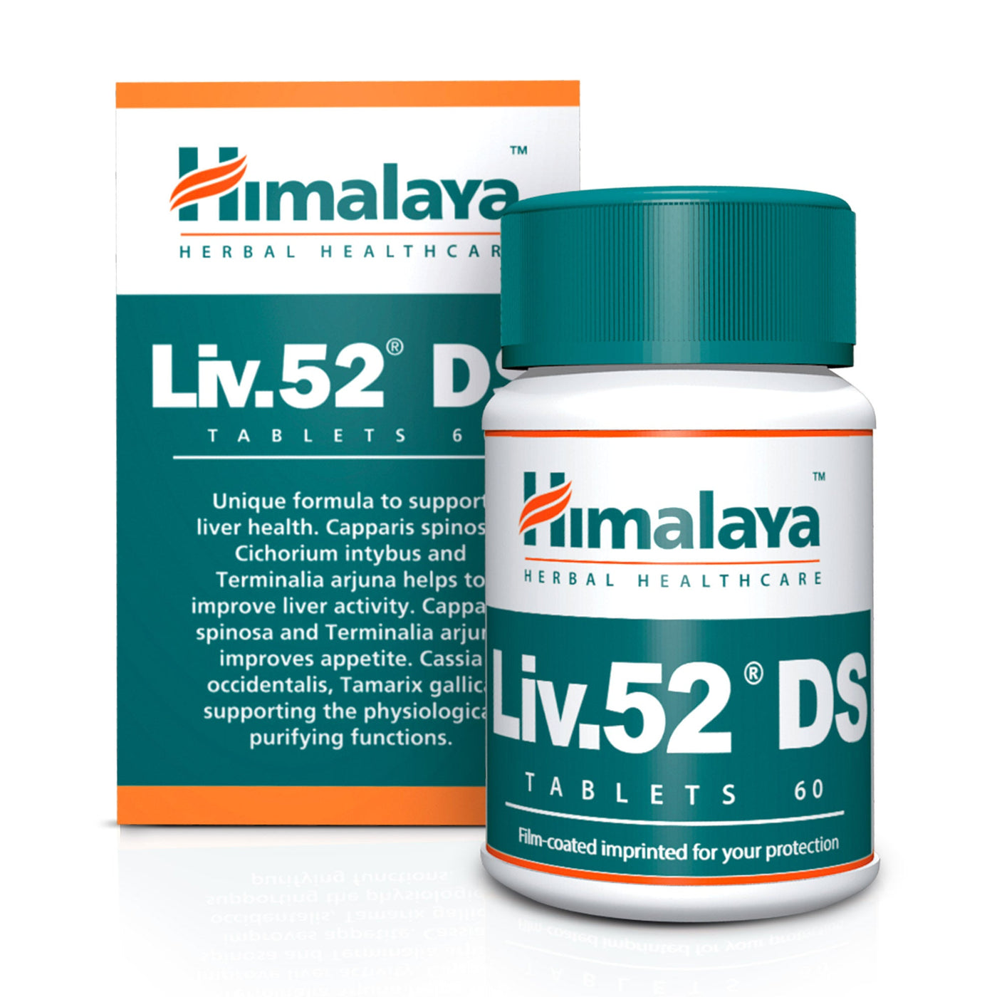 Himalaya Liv.52 DS liver support tablets, 60 tablet pack
