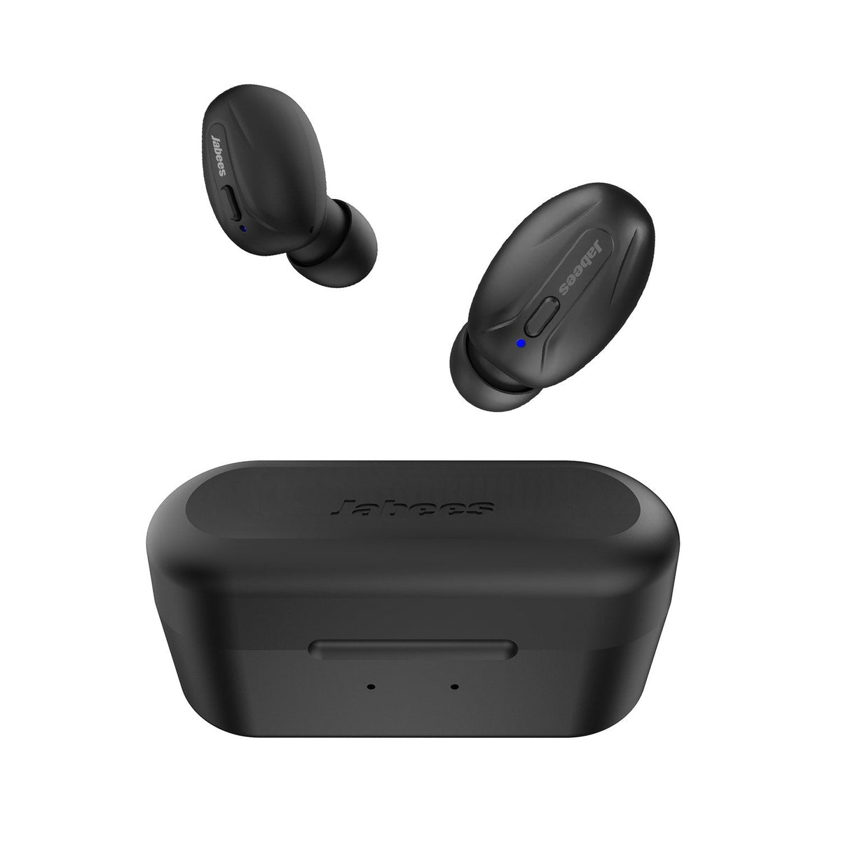 Fehér Beeing true wireless fülhallgató Qi töltőtokkal