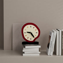 Artistic wooden decorative clock for home or office decor