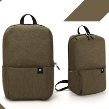 Sárga könnyű vízlepergető hátizsák