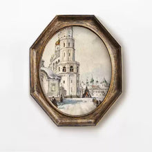 Classic 5-piece vintage wall art set for elegant home decor