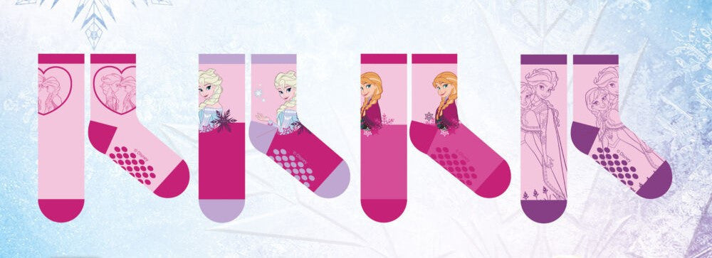 Frozen mintás csúszásgátlós zokni