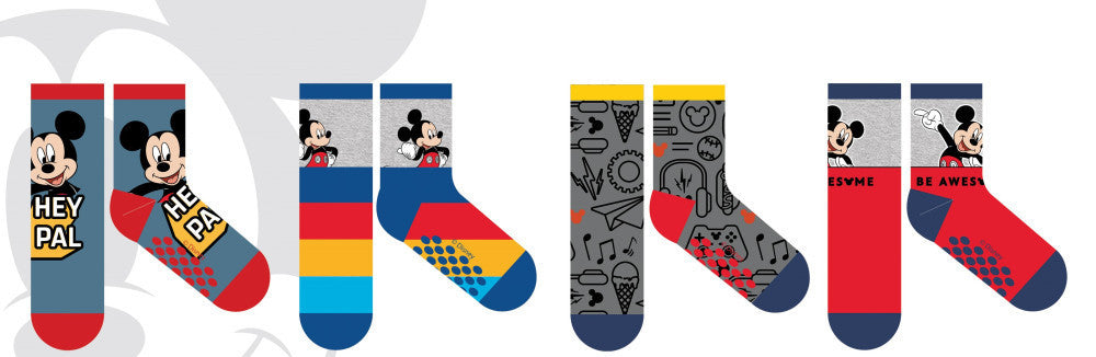 Disney Mickey csúszásgátlós zokni