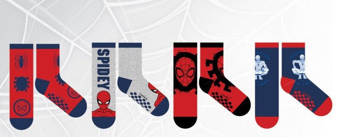 Spider-Man csúszásgátlós zokni