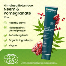 Himalaya Botanique Neem and Pomegranate Toothpaste 75ml