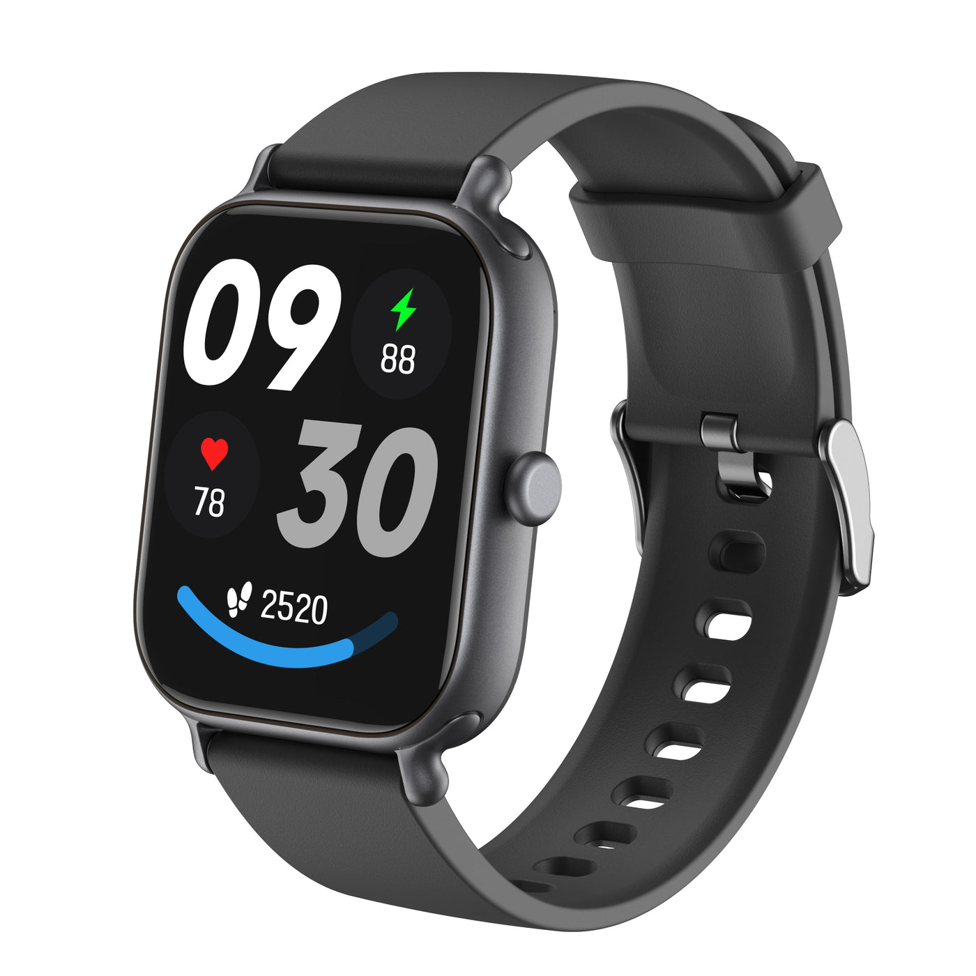 Fekete CX3 okosóra Bluetooth hívásfunkcióval
