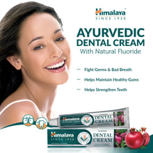 Himalaya Neem and Pomegranate Dental Cream herbal toothpaste 100g