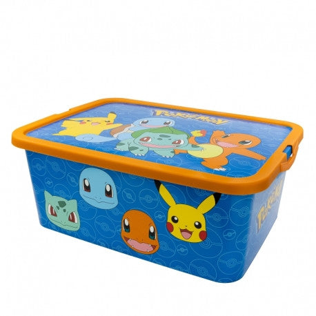 Pokémon játéktároló doboz 13 l