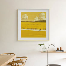 Every Day Is a New Day acrylic wall art with minimalist scenic artwork