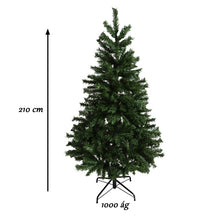 Nordmann műfenyő fém talppal, 4 méretben-210 cm-1