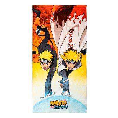 Naruto mintás pamut strandtörölköző 70 × 140 cm
