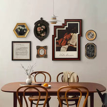 Seven-piece music-themed framed wall art set for home decor