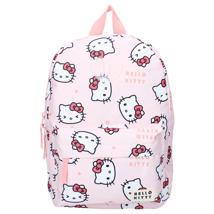Hello Kitty iskolai hátizsák dupla tárolórekesszel
