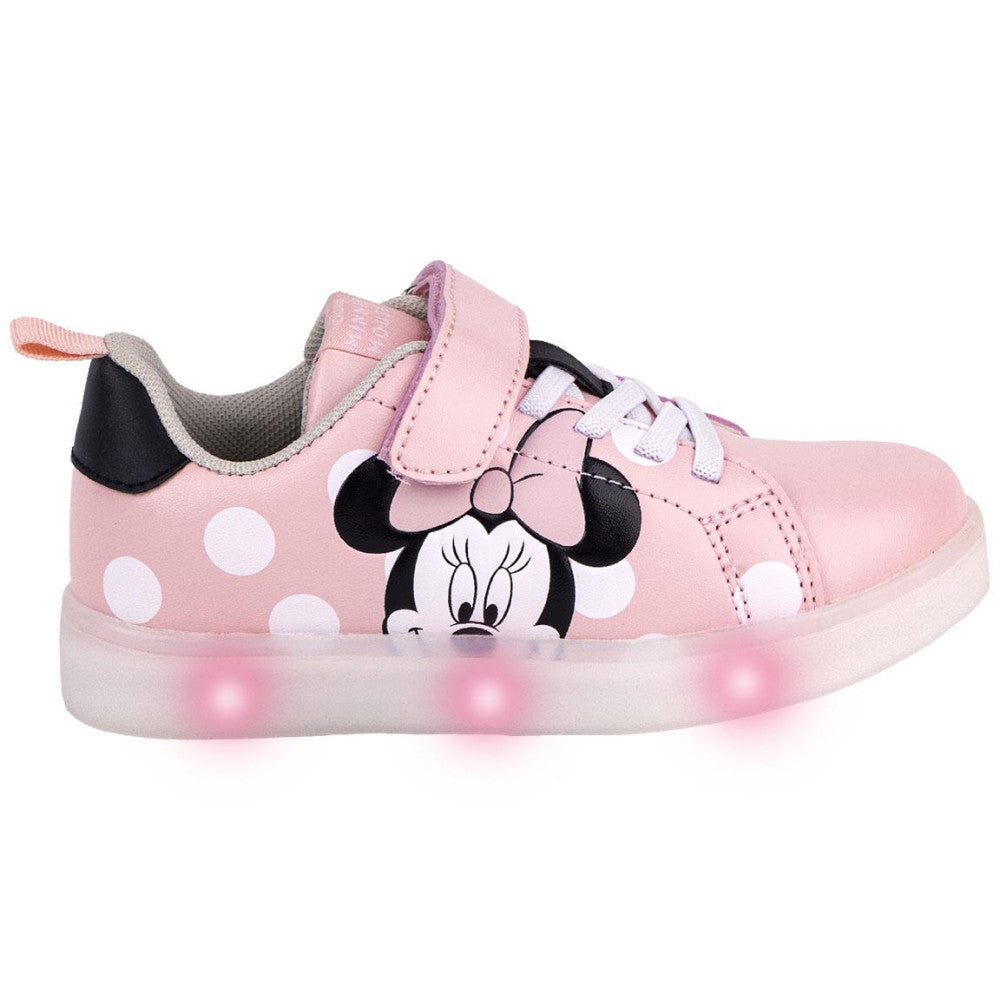 Disney Minnie egeres LED-es gyerekcipő