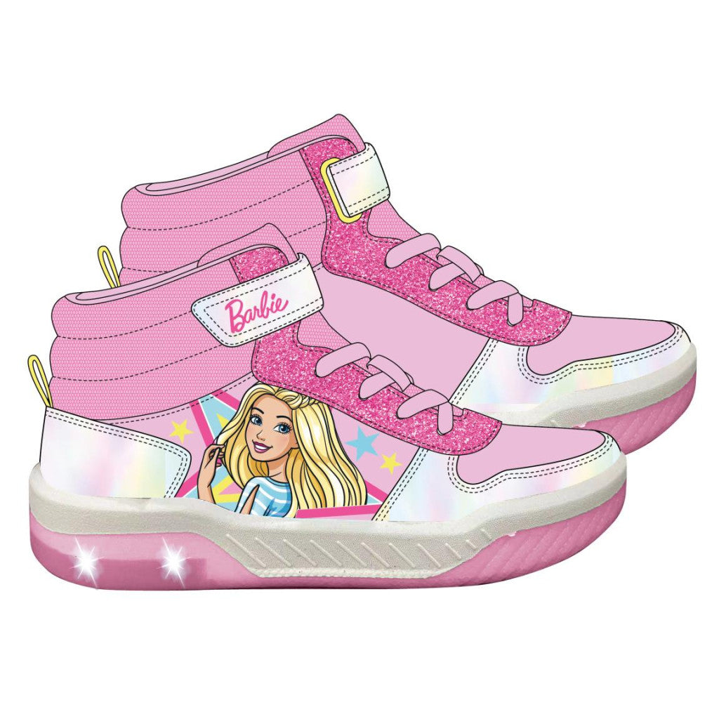 Barbie LED-es világító gyerekcipő