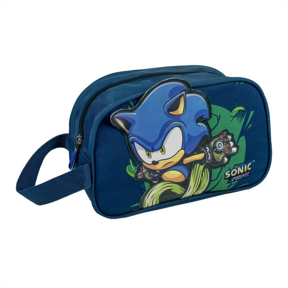 Sonic mintás gyerek neszeszer