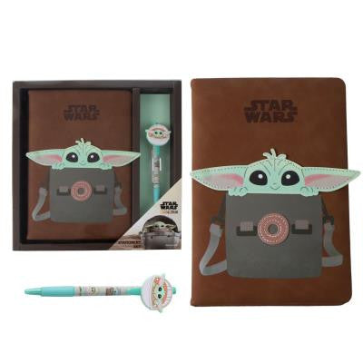 Baby Yoda mintás írószer szett