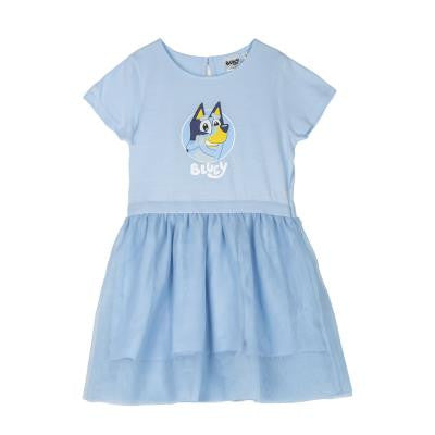 Bluey mintás kislány pamut ruha 104-es méretben
