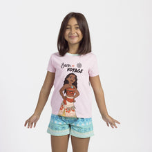 Disney Vaiana rövid jersey gyerek pizsama szett