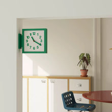 Square View Double-Sided Clock-2