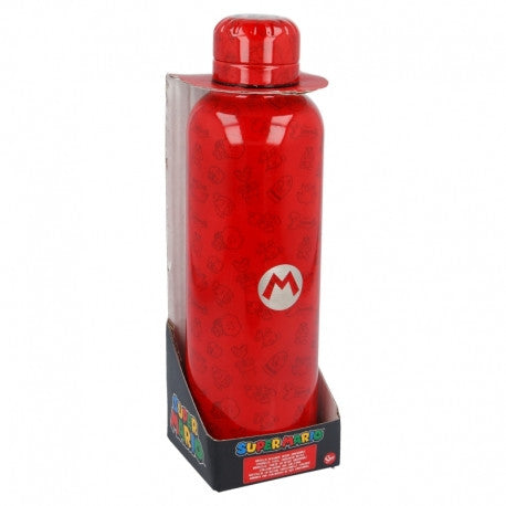 Super Mario mintás rozsdamentes acél palack 515 ml-es űrtartalommal