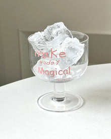 Colourful 250ml glass coffee cup for hot and cold drinks