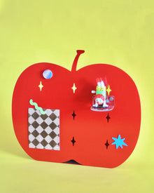 Apple-Shaped Desktop Organizer-2