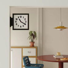 Square View Double-Sided Clock-3