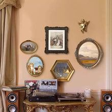 Classic 5-piece vintage wall art set for elegant home decor