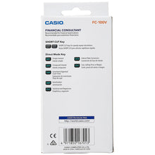 Casio FC-100V fekete-szürke pénzügyi számológép