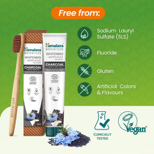 Himalaya Botanique charcoal and black seed oil whitening antiplaque toothpaste 75ml