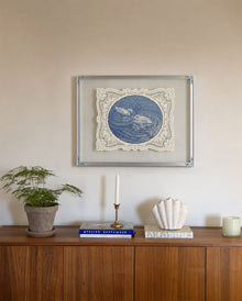 Vintage Lace Glass Wall Art-3