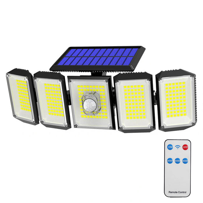 5 paneles forgatható 300LED-es szolár lámpa-0