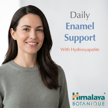 Himalaya Botanique Whitening+ peppermint hydroxyapatite toothpaste 113g tube