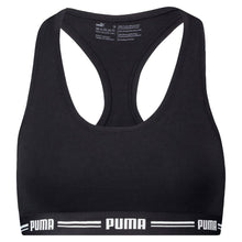 Fekete Puma sportmelltartó Y fazonú hátrésszel
