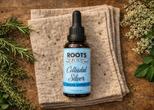 Bottle of 10 PPM colloidal silver solution