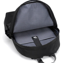 Fekete vízálló nylon laptop hátizsák