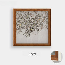 Set of eight vintage-inspired botanical, portrait, and landscape wall art pieces in assorted frames