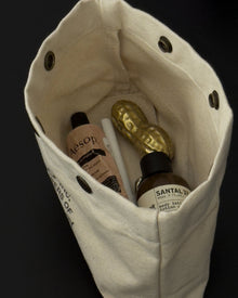 Peanut-shaped brass aroma box with refillable ceramic scent stones