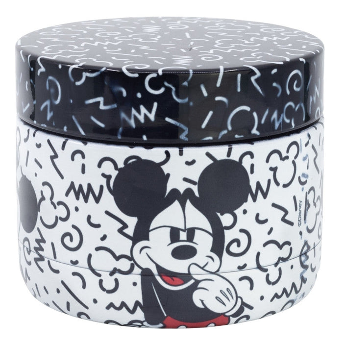 Mickey egér mintás rozsdamentes acél ételtartó