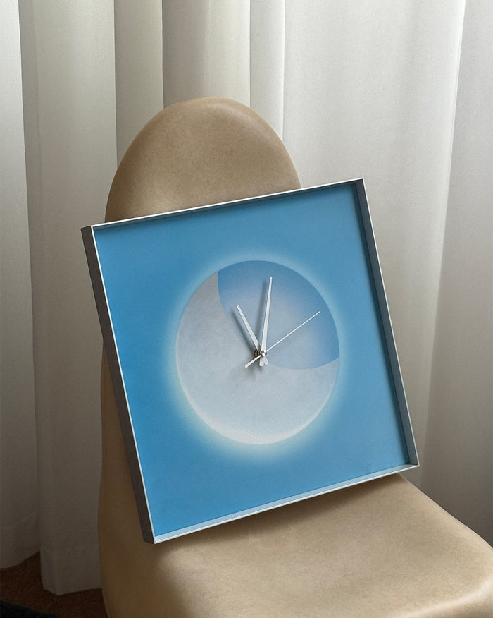 Luna Phase Art Clock-0