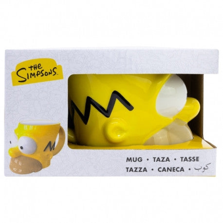 3D kerámia bögre Simpson család mintával