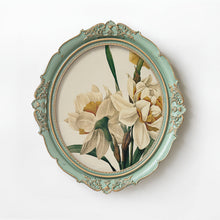 Round resin wall art decorative accent for home interiors