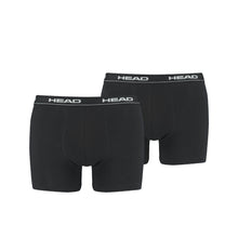 Head Basic fekete férfi pamut boxeralsó