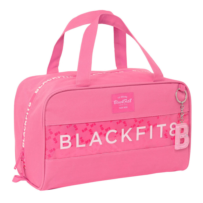 Rózsaszín BlackFit8 Glow Up iskolai neszesszer