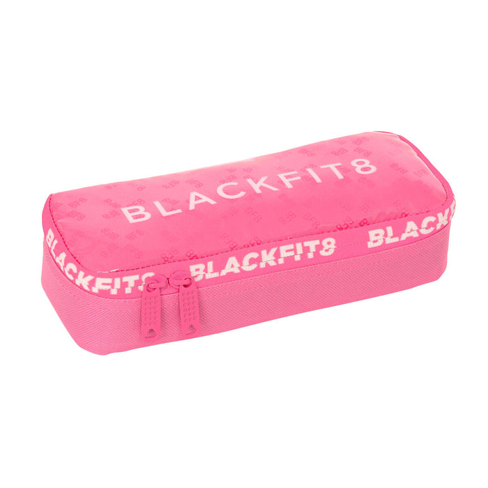 Rózsaszín BlackFit8 Glow up iskolai tolltartó