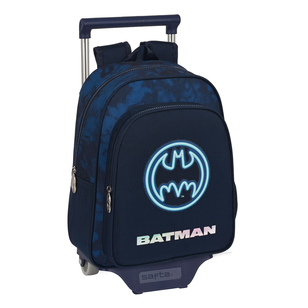 Sötétkék Batman gurulós iskolatáska